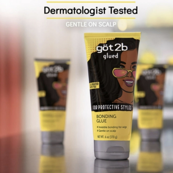 göt2b Glued Bonding Glue, For Protective styles, Gentle on Scalp, Wig Glue 6 oz - Picture 8 of 8